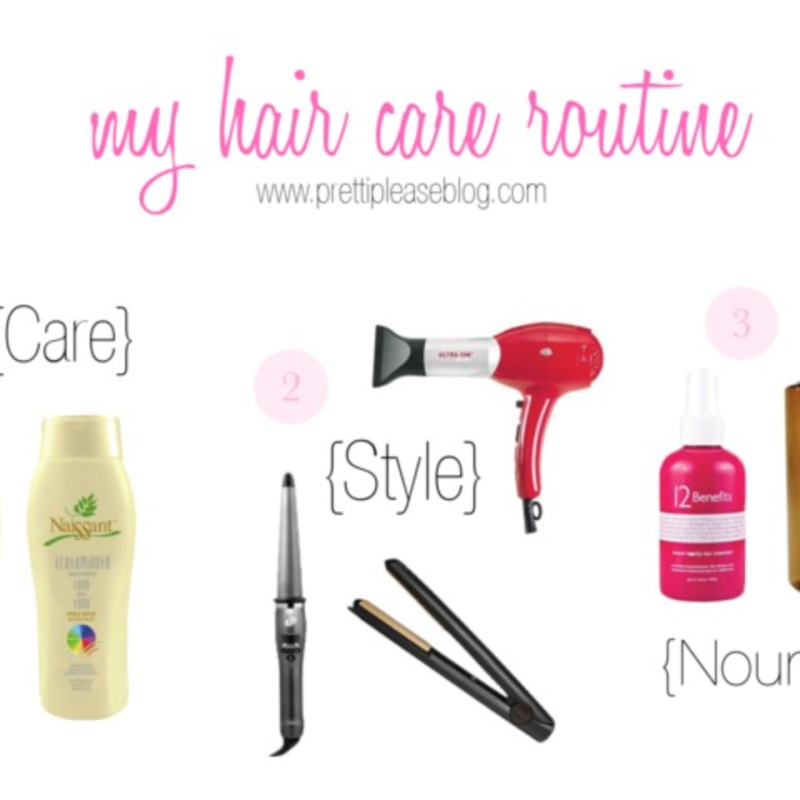 {My Hair Care Routine}