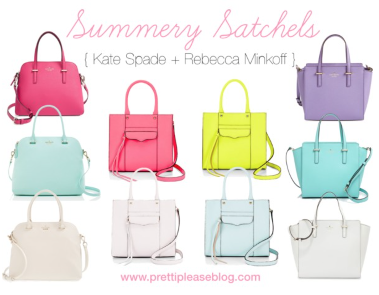 Summery Satchels ft. Kate + Rebecca