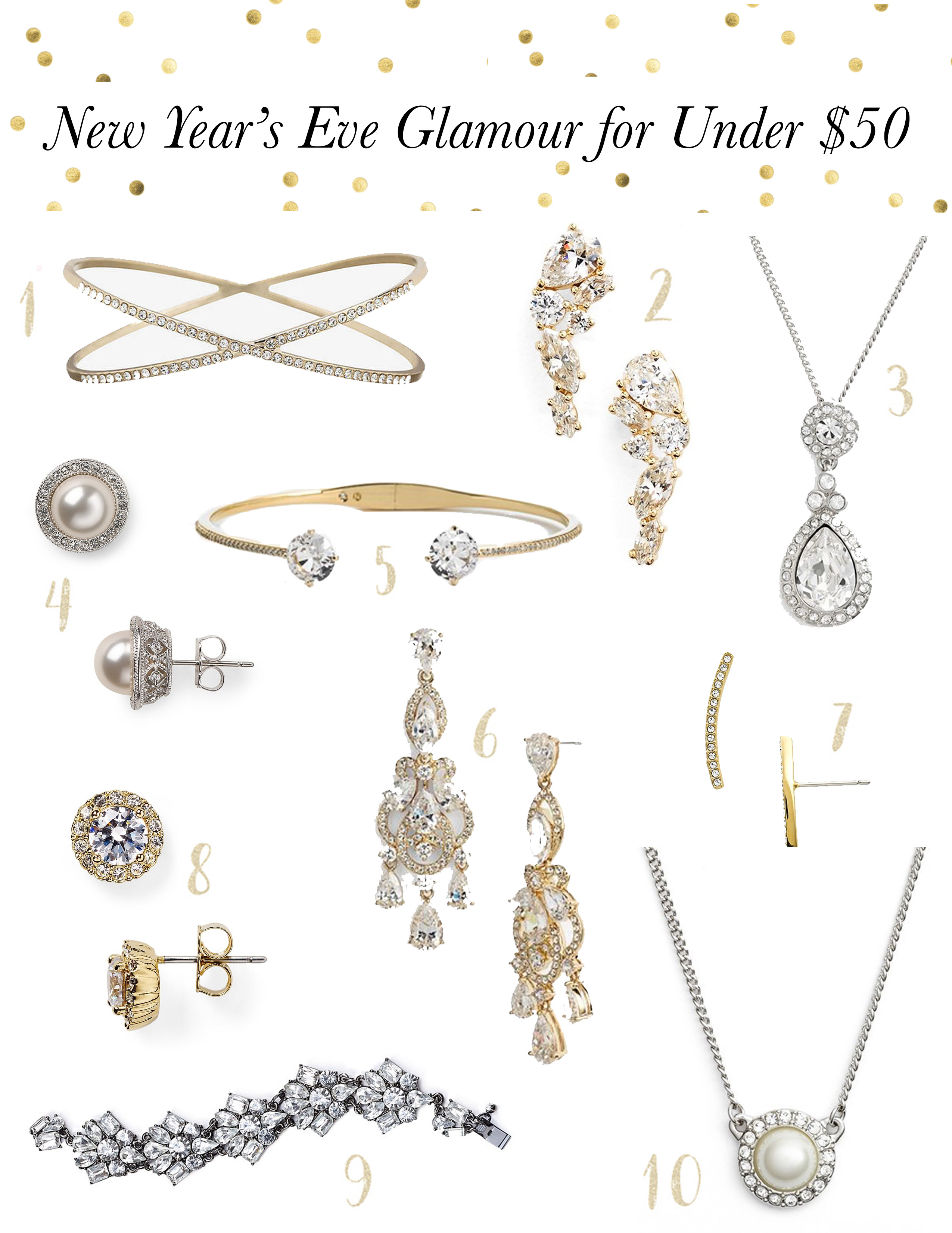 Festive Jewelry For New Year’s Eve